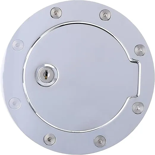 Bully GD-101CK Chrome Fuel Door with Lock (GD-101CKP)