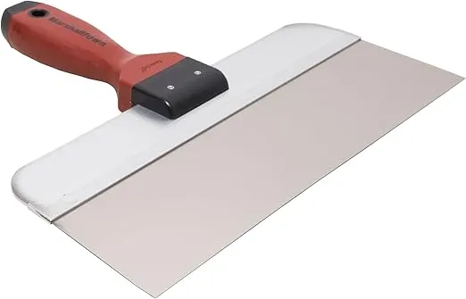 MARSHALLTOWN DuraSoft I Taping Knife,12 Inch, Stainless Steel Blade, Drywall, DuraSoft Handle, 3512SD