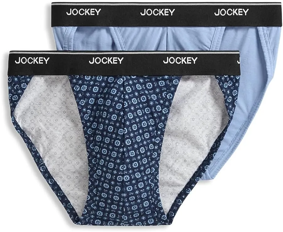 Jockey Men's Underwear Elance String Bikini - 2 Pack
