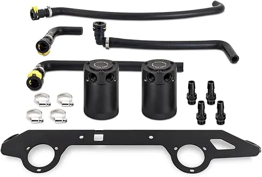 Baffled Oil Catch Can System Compatible With Ford Bronco 2.7L 2021-2022