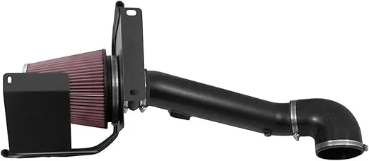 K&N Cold Air Intake System: High-Flow Air-Filter, Increase Performance & Horsepower: Compatible with 2016-2019 Chevy/GMC Heavy Duty Silverado 2500 & 3500, Sierra 2500 & 3500, 77-3090KTK