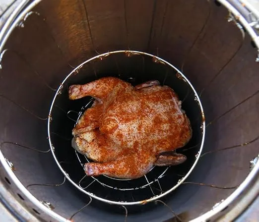 BBQ Future Turkey Fryer Better Basket and 9” Diameter Bunk Bed Basket for Char-Broil Turkey Fryer Parts Kit, Turkey Fryers Basket Turkey Holder Tray Accessories Kit