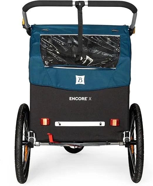 Burley Encore X, 2 Seat Kids Bike Trailer & Stroller