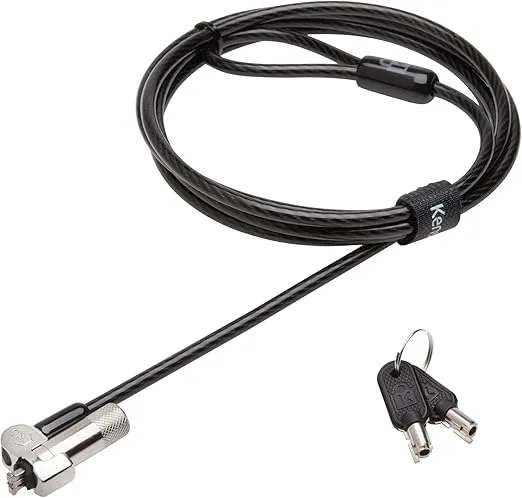 Kensington NanoSaver Keyed Laptop Lock for Select HP and Lenovo Laptops (K64444WW)