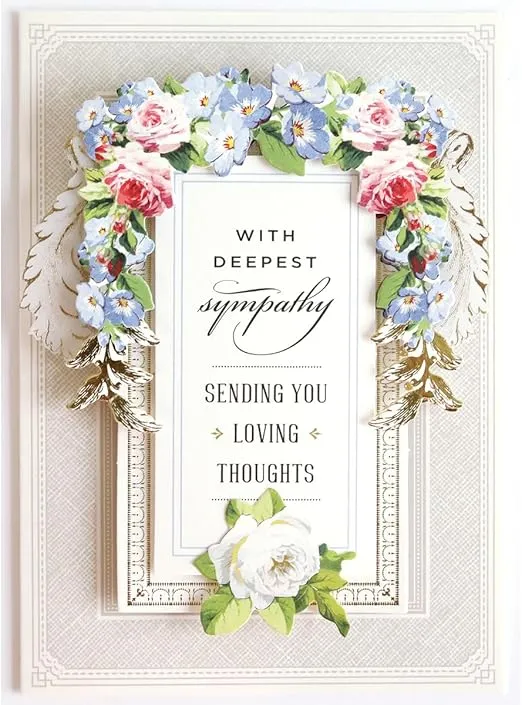 Anna Griffin Remembrance Card Making Kit - Complete Remembrance Greeting Card Making Kit - Cards, Layers, Stickers, Embellishments, Envelopes, & More - DIY Christmas Card Maker Kit - Makes 20 Cards