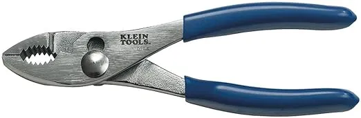 Klein Tools D511-6 Slip-Joint Pliers with Shear Type Cutting, 6-Inch