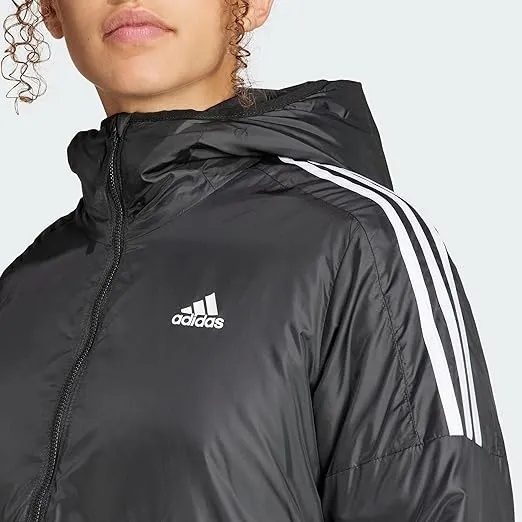 adidas Women's Standard Essentials Insulated Hooded Jacket