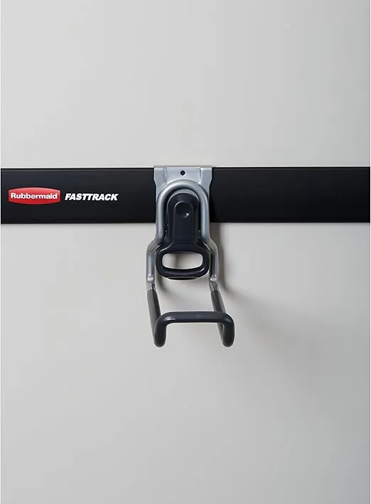 Rubbermaid FastTrack Ladder Hook, Garage Wall/Ladder Hanger, Wall Mount and Heavy Duty Organization for Home/Garage/Wall/Shed