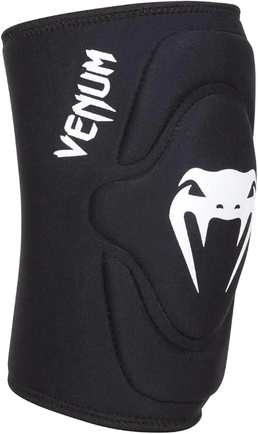 Venum "Kontact" Lycra/Gel Knee Pads, Black, X-Large