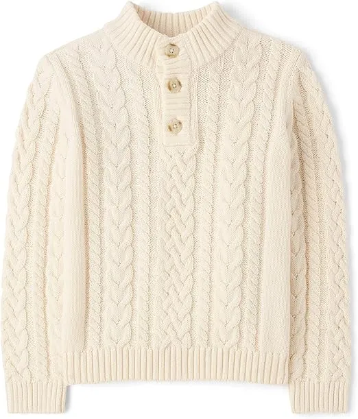 Gymboree Boys' and Toddler Long Sleeve Cable Knit Sweaters