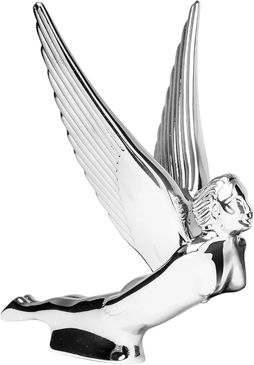 GG Grand General 48110 Chrome Flying Goddess Hood Ornament