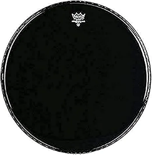 Remo ES1022-00 22-Inch Ebony Ambassador Bass Drum Head