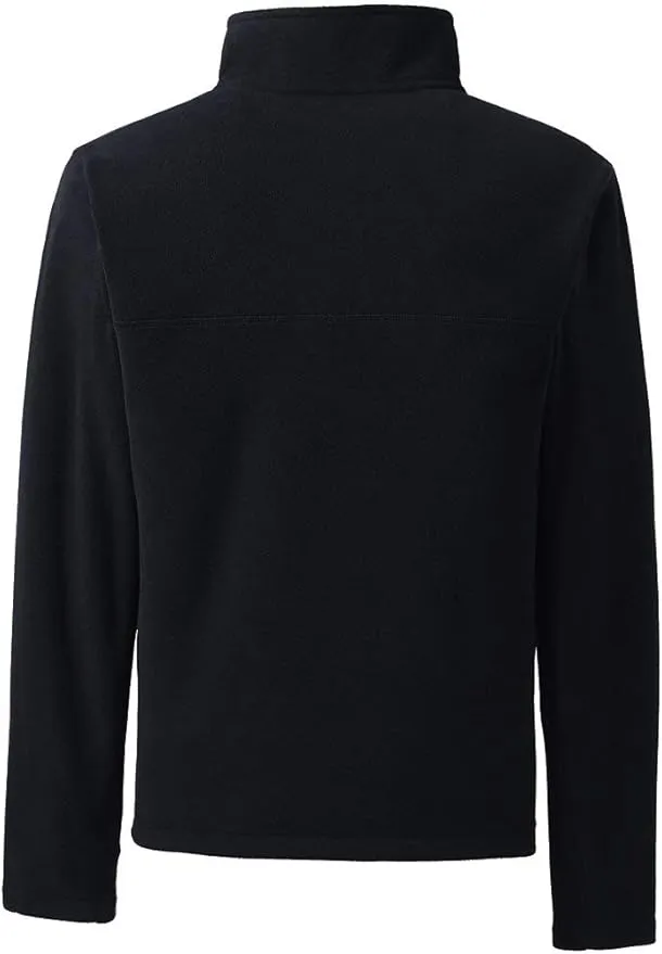 Lands' End Men's Anyweather Fleece Quarter Zip Pullover