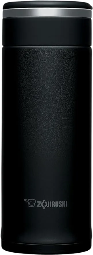 Zojirushi Stainless Steel Travel Mug, 12-Ounce/0.36-Liter, Black