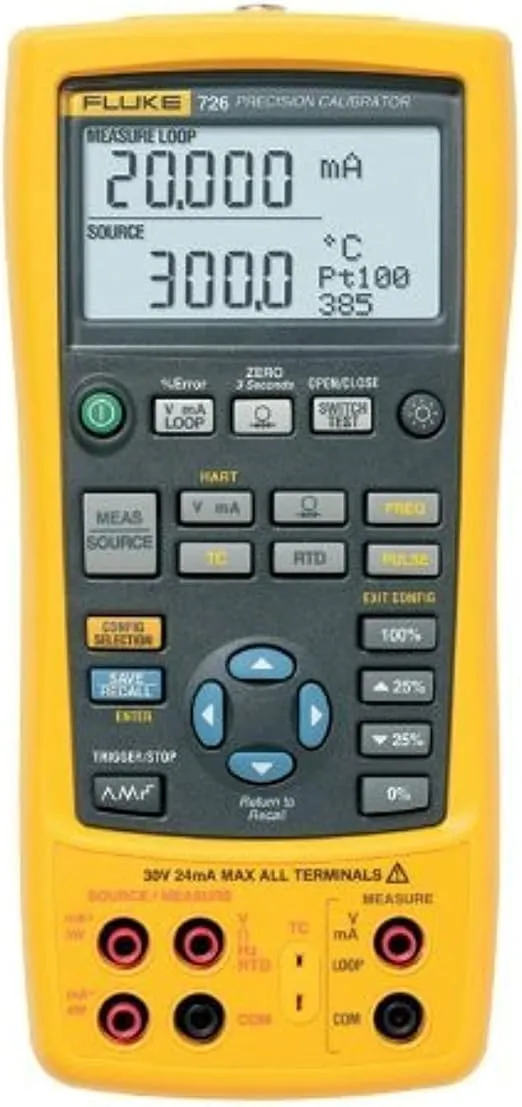 Fluke 726 Precision Multifunction Process Calibrator