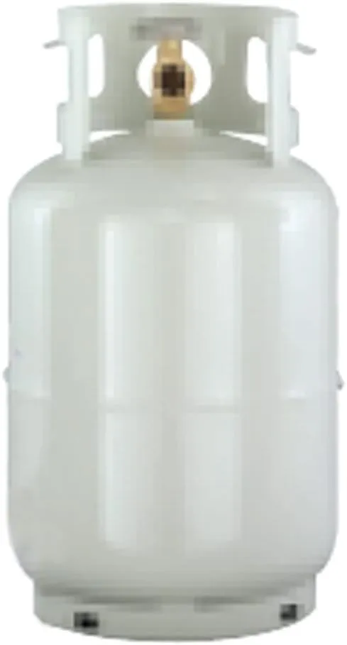 Worthington 303955 20-Pound Steel Propane Cylinder With Type 1 With Overflow Prevention Device Valve