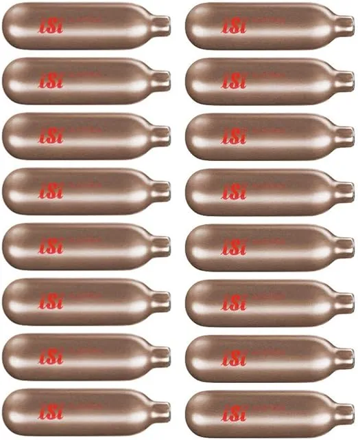 iSi Nitro Bronze Steel Coffee Charger, Pack of 16