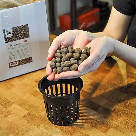 2 lbs xGarden LECA Expanded Clay Pebbles - Horticultural Grade for Soil Hydroponics Aquaponics