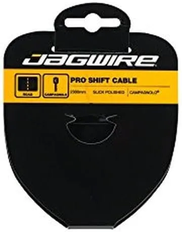 Jagwire - Pro Slick Polished Universal Bicycle Shifter Cable | for Road, MTN, and Gravel Bike | Cables fit SRAM, Shimano, Campagnolo, Two Length Options
