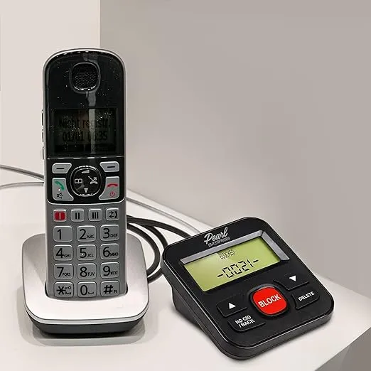 Caller Id Box for Landline Phone Number Lcd Display with Call Blocker - Stop Unwanted Calls, Robocalls, Spam, Telemarketers