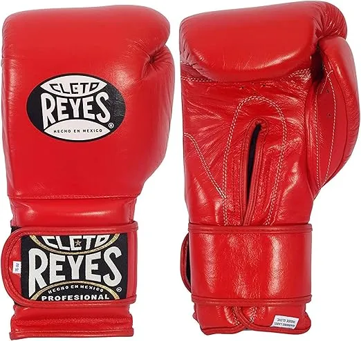 CLETO REYES Training Gloves with Leather Strap & Attached Thumb and Hook & Loop Closure