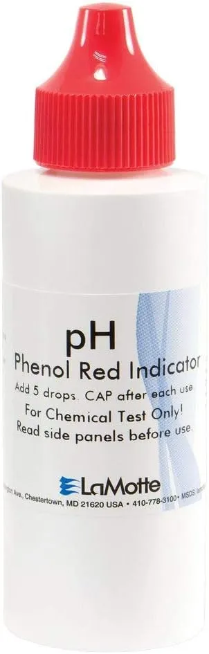 LaMotte 7037-H Liquid Reagent, pH Indicator, 2 oz.