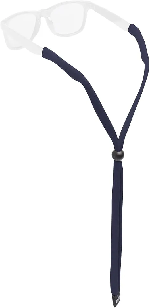 Chums Original Large Frame Cotton Retainer - Unisex Eyewear Keeper for Sunglasses & Glasses - Adjustable Fit, Washable & Made in USA