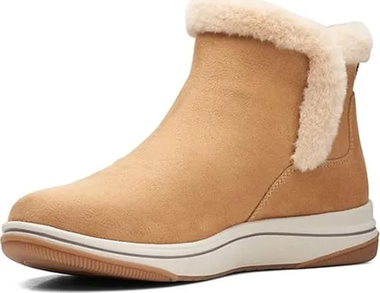 Clarks Women's Breeze Fur Ankle Boot