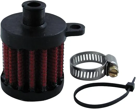 Uni Filter UP-123 1/2" Push-in Breather , Black