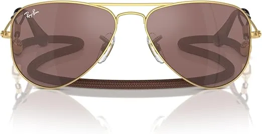 Ray-Ban Kids' RJ9506S Metal Aviator Sunglasses