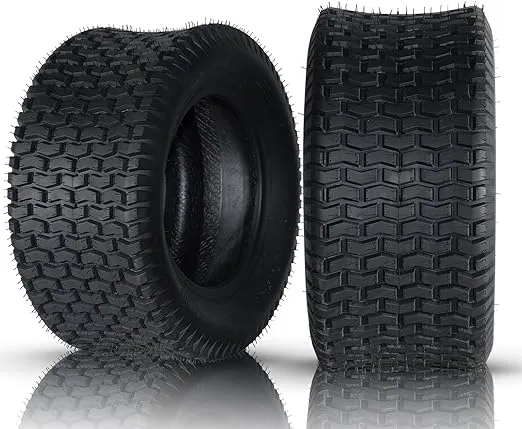 MOTORHOT 2Pcs Lawn Mower Turf Tires 23x10.50-12 Tractor Turf Garden Golf Cart Tires 23x10.5x12 4PR Tubeless