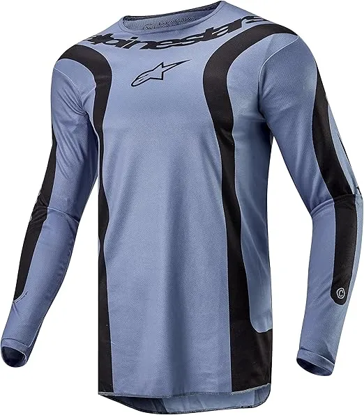 Alpinestars 3762024-7056-M: Fluid Lurv Jersey Light Blue/Black Md