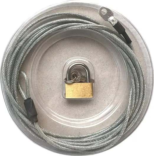 Premium Car Cover Universal Cable Lock Kit DuraCraft by Unique Imports
