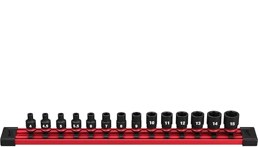 MILWAUKEE 14PC Shockwave Impact Duty 1/4" Metric (49-66-7002)