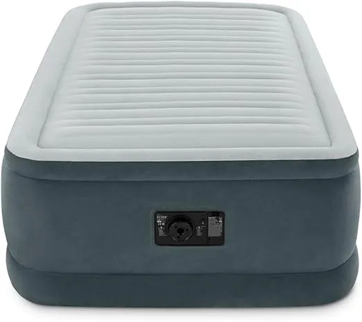 Intex Comfort Plush Elevated Dura-Beam Airbed with Built-in Electric Pump