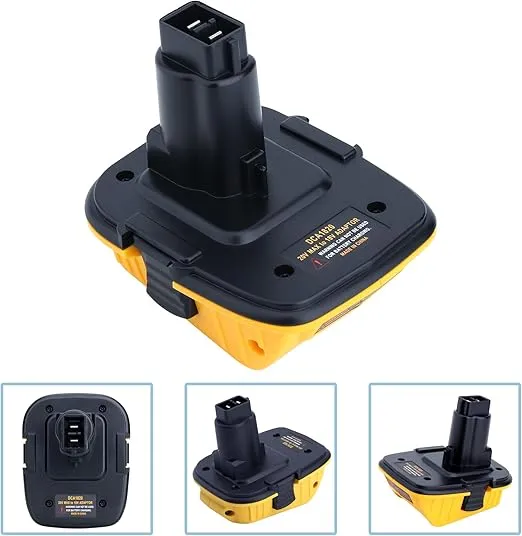 DCA1820 Adapter Compatible with 18V Battery Tools, Compatible with 20V Max Lithium Battery DCB203 DCB204 to 18V XRP NiCad NiMh Batteries DC9096
