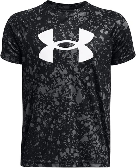 Under Armour Boys' Tech Big Logo Printed Short-Sleeve T-Shirt