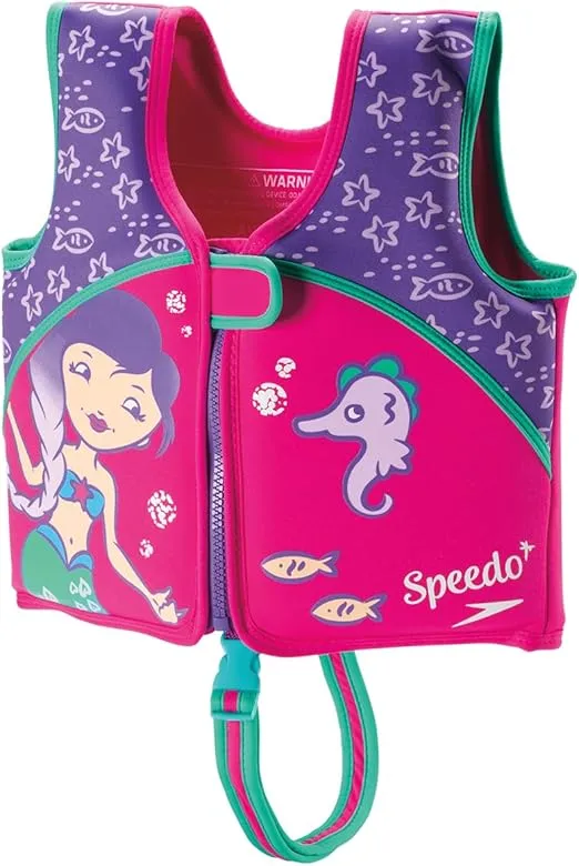 Speedo Kids' Begin to Swim Flotation Classic Life Vest UPF 50