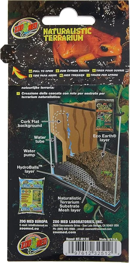 Zoo Med Naturalistic Terrarium Mesh (fits NT1,NT2) 12x12