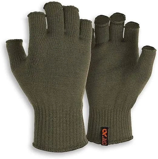 First Lite Talus Fingerless Merino Wool Glove - Lightweight Camo Hunting Gloves