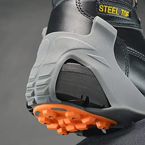 Low-Pro Ice Cleat, Heavy-Duty Industrial Grade Traction Aid for Walking on Snow and Ice (1 Pair)