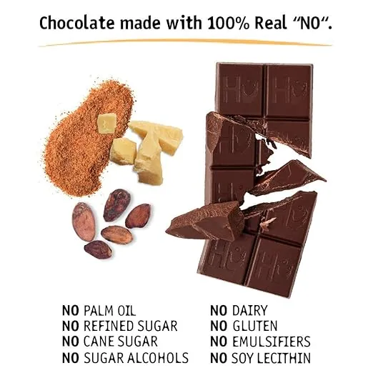 Hu Chocolate Bars | 8 Pack VARIETY SAMPLER PACK | Natural Organic Vegan, Gluten Free, Paleo, Non GMO, Fair Trade Dark Chocolate | 2.1oz Each