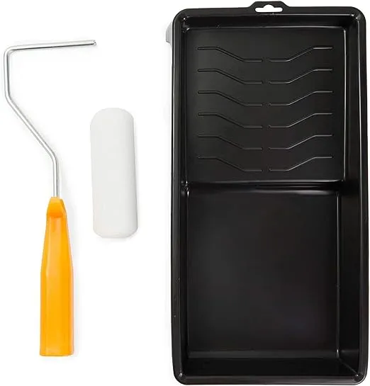 Okuna Outpost House Painting Supplies Kit with Tray and Roller Frame (13 Pieces)
