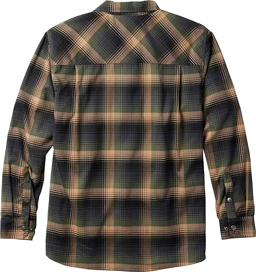 Legendary Whitetails Men's Legendary Outdoors Everest Performance Flannel Long Sleeve Snap Down Shirt