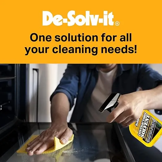 De-Solv-it® Pro Contractors Solvent™, Versatile Adhesive Remover Spray, 12-Ounce, 1-Pack