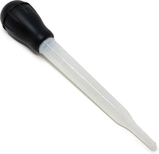 Norpro Plastic Nylon Baster, 1 EA, Black