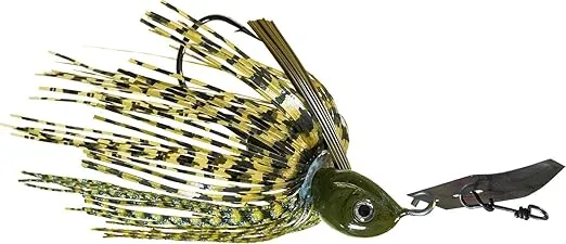 Z-MAN CBW-PZ12-10 3070-0868 Project Z Fishing Equipment, 10 - Dark Green Pumpkin