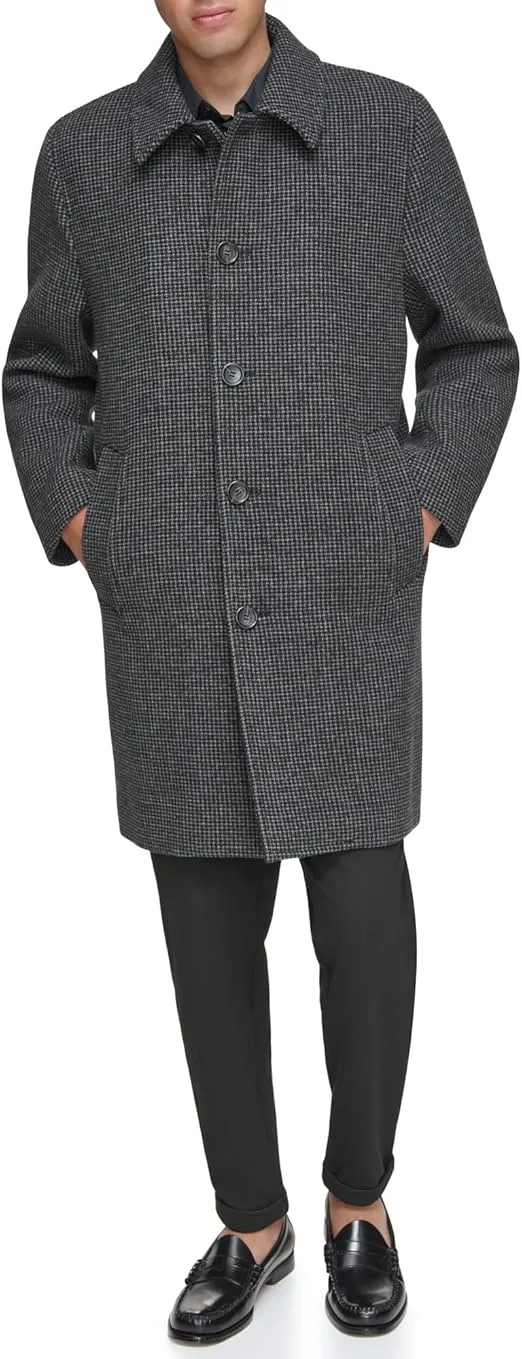 Andrew Marc Men's Wool Coat-Mid and Full Length