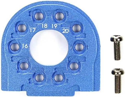Tamiya 300054558 Tt/B ALU Motor Holder Blue ANODISED