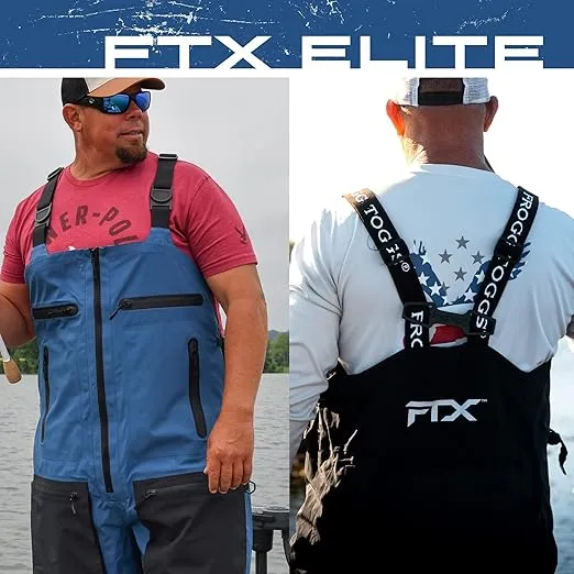 FROGG TOGGS mens Ftx Elite Ultra Performance Waterproof Angler Fishing Bib